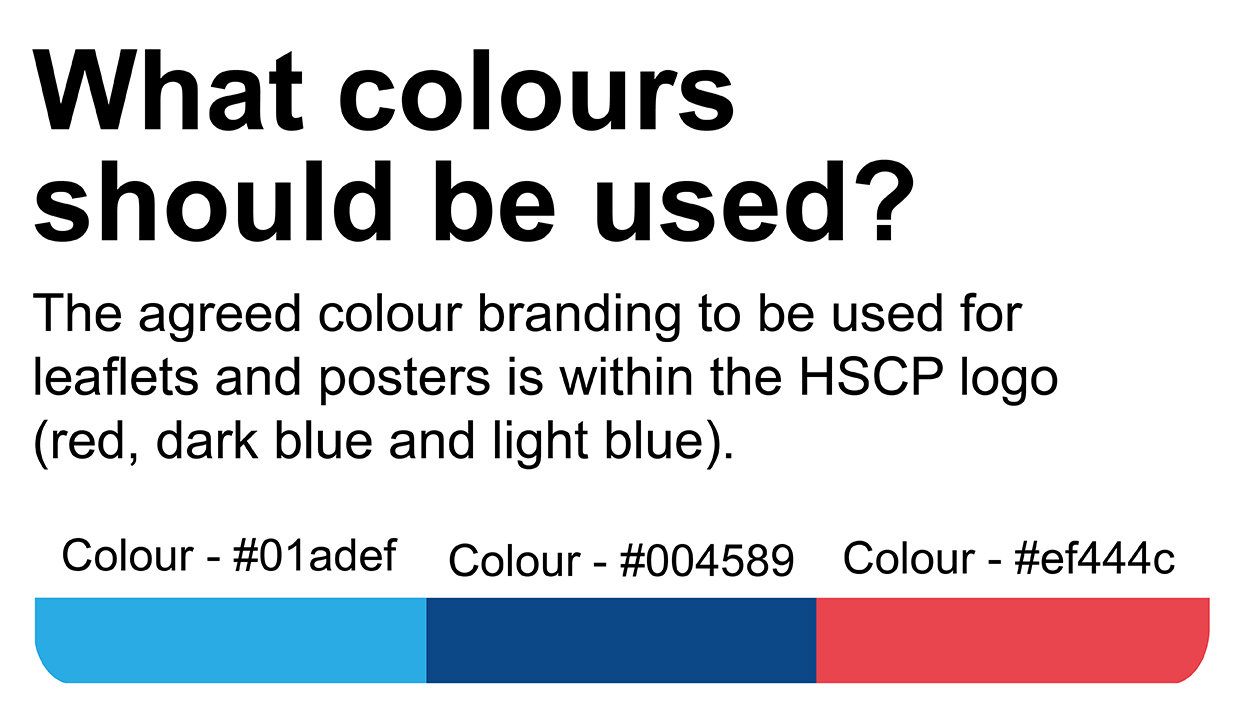 light blue, dark blue and red